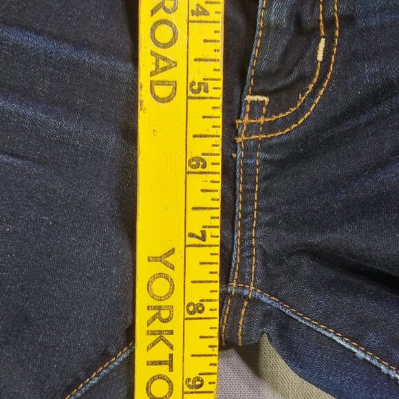 American Eagle jeans jeggings super stretch women's size 8 ink blue  akinny - Picture 12 of 13